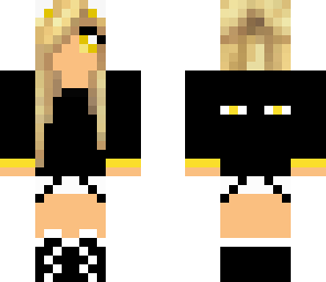 gold ender girl