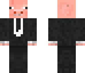 pig in suit