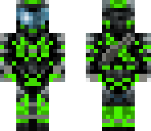 green halo suit