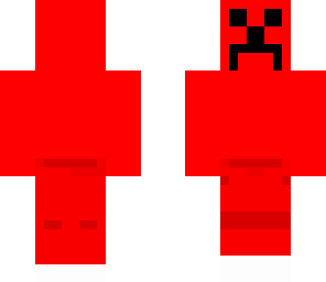red backwards head creeper