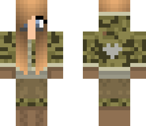 alex's camo girl