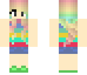 rainbow girl