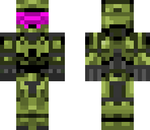 master chief with pink goggles