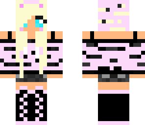 pink zebra girl