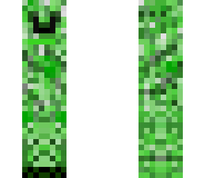 creeper is smiling