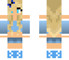 hot blue girl