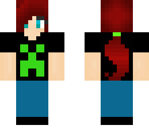 creeper t-shirt girl