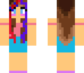 blushing girl