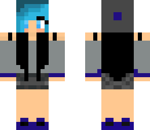 scene blue hair edit
