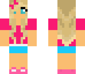 cute pink girl