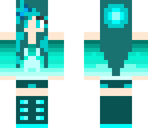 blue creeper girl