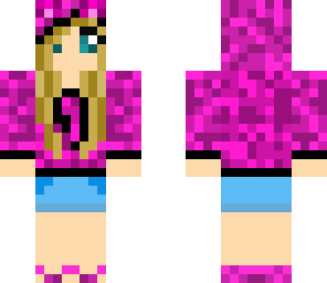 pink cat girl