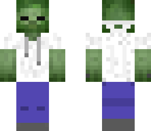 zombie in hoodie