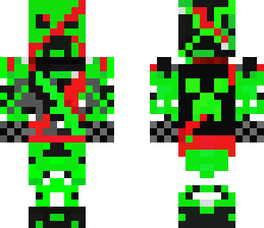 half-slain creeper man