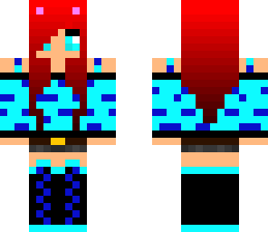blue tiger girl