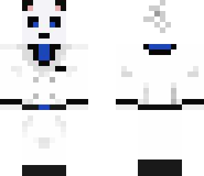 panda in a white tux with beats