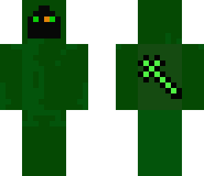 green ninja with sword