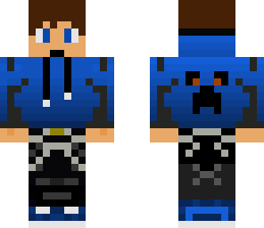 skin teen blue y creeper 