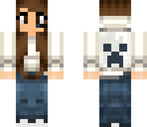 denim creeper gamer girl