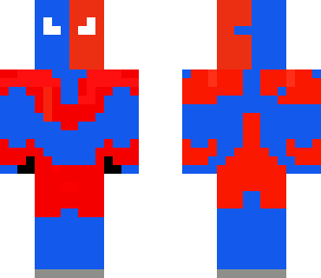 deathstroke red and blue