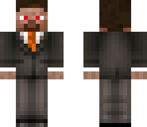 herobrine red eyes suit
