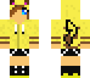 pikachu girl short hair