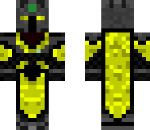 gold green knight