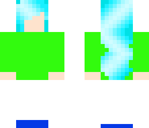 cute green shirted girl