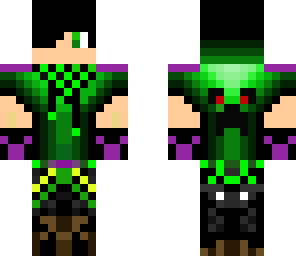 green boy with hoodie