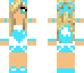 light blue wolf girl