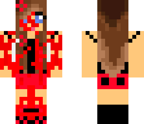 girl with blood