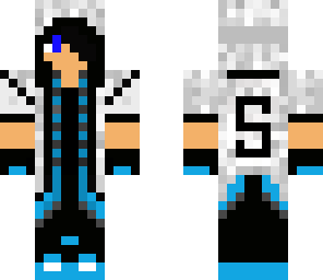 blue teenager