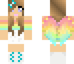cute rainbow angel