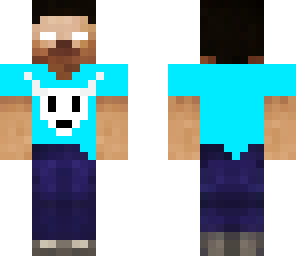light blue deadbull herobrine
