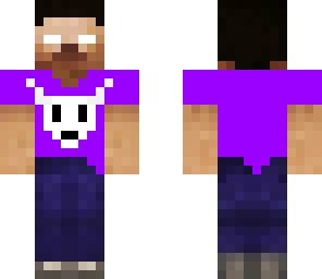 purple dead bull herobrine