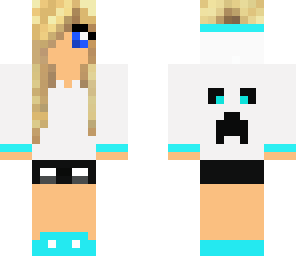 blue creeper girl