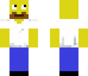 homer simpson skin