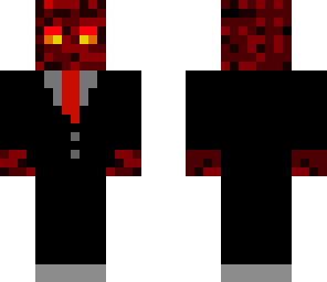 magmacube in a black suit