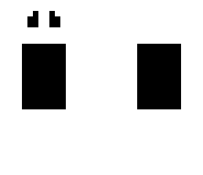 black and white man