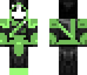 green skeletal mage
