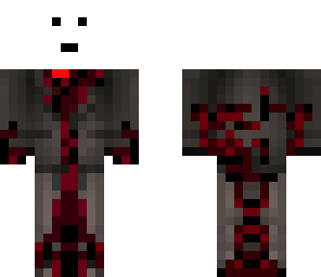 bloody white face