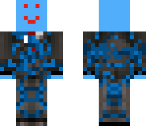 happy blue face