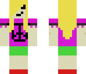peace sign blonde girl