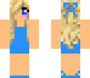 blue girl