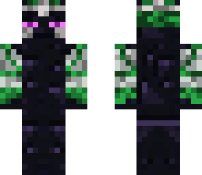 obsidian man in armor