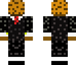 cookie in a suit