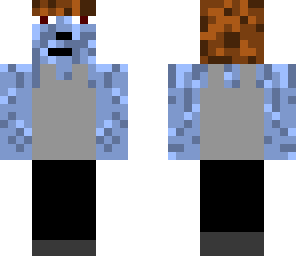 blue male