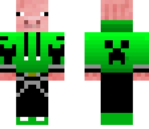hooded pig