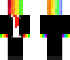 rainbow suit