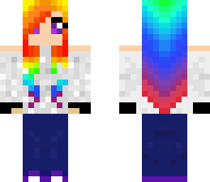 rainbow girl